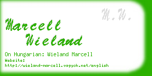 marcell wieland business card